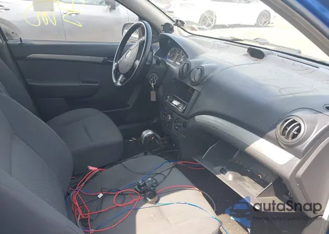 2007 Chevrolet Aveo Ls из США, поврежденный, VIN KL1TD56677B045419